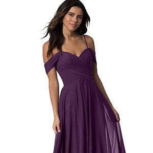 Plum Bridesmaids Dress
